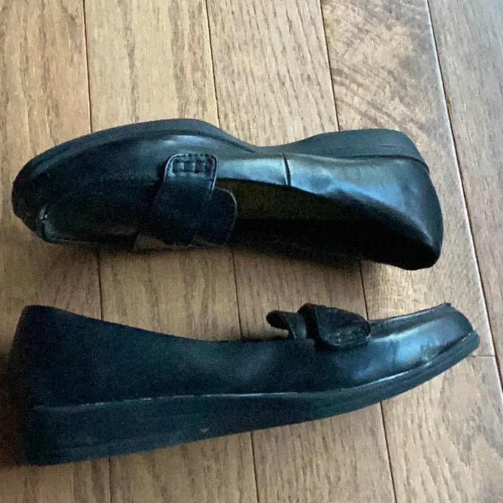 Vintage faux leather penny loafers - Picture 6 of 6